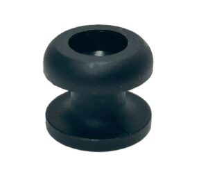 Tonneau Button Nylon Black Plain